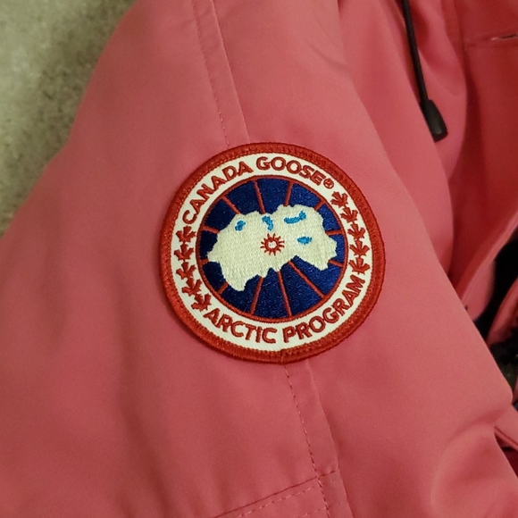Excellent Rare Pink Canada Goose Chilliwack Bomber - Picture 5 of 9